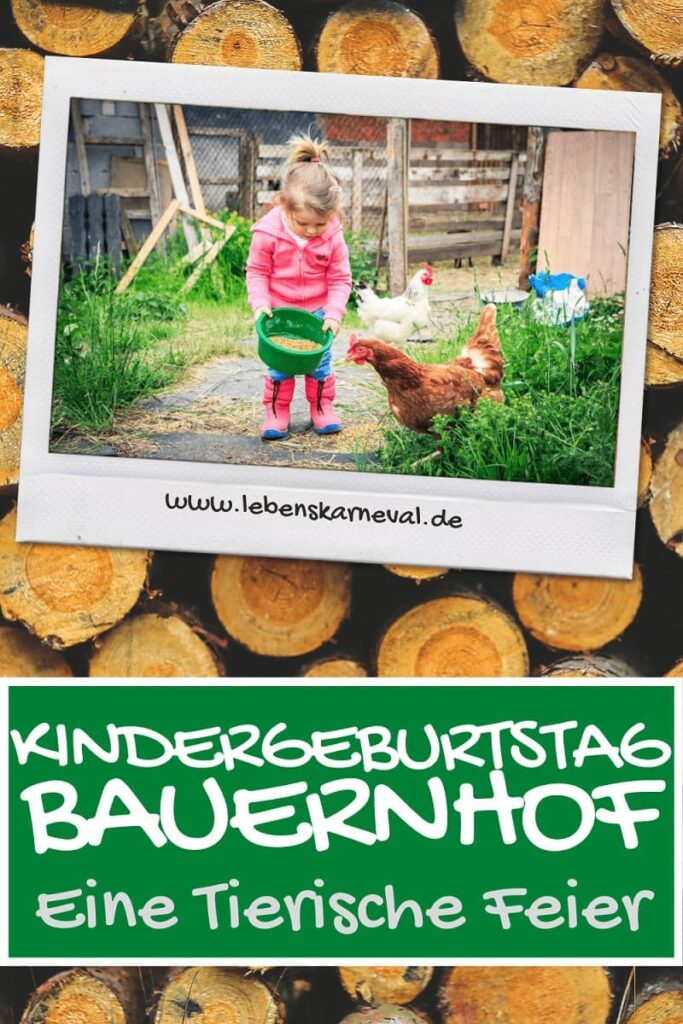 Kindergeburtstag Bauernhof_ Eine Tierische Feier4 - pin