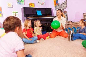 Kreisspiele Kindergarten Anweisungen und Lieder