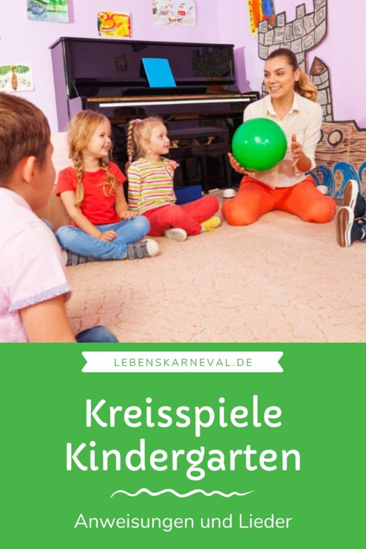 Kreisspiele Kindergarten: Anweisungen Und Lieder