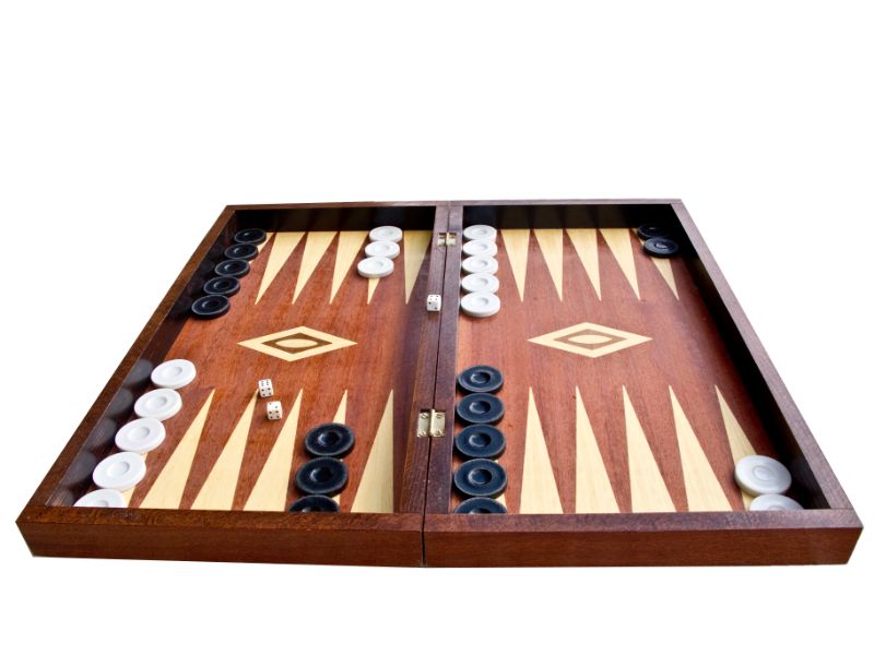 Backgammon-board
