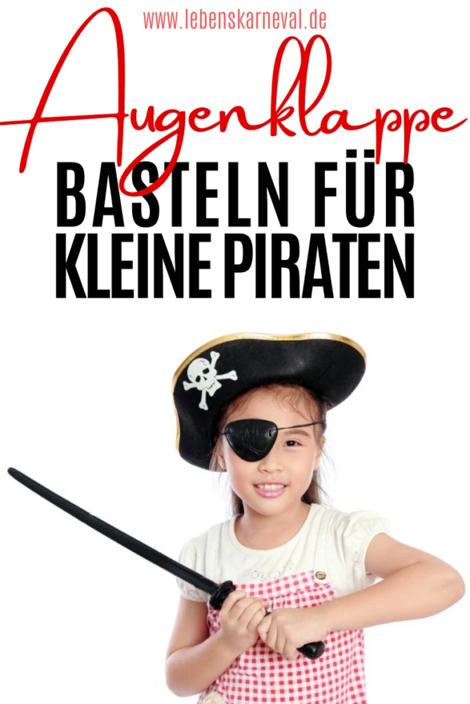 Augenklappe Basteln Für Kleine Piraten - pin