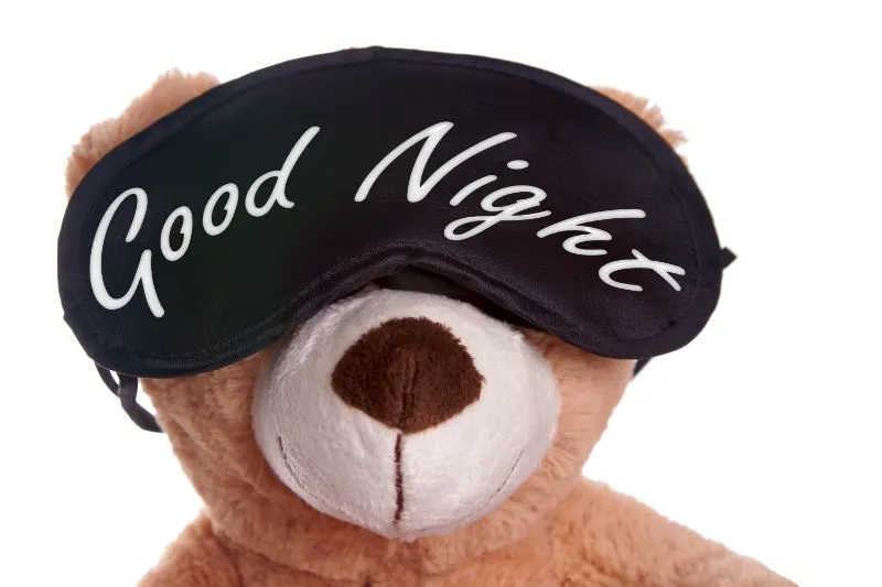 Teddybar-gute-Nacht-Augenbinde