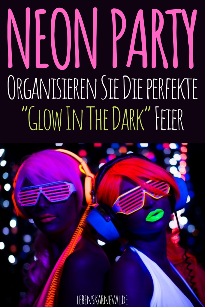 neon party - pin
