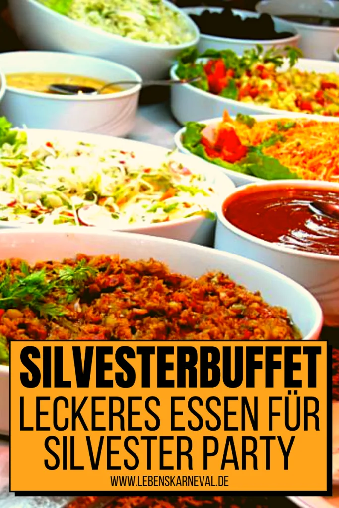Silvesterbuffet_ Leckeres Essen Für Silvester Party - pin