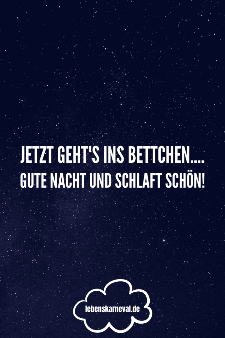 Whatsapp Gute Nacht Sprüche Süße, Lustige Und Liebevolle SMS