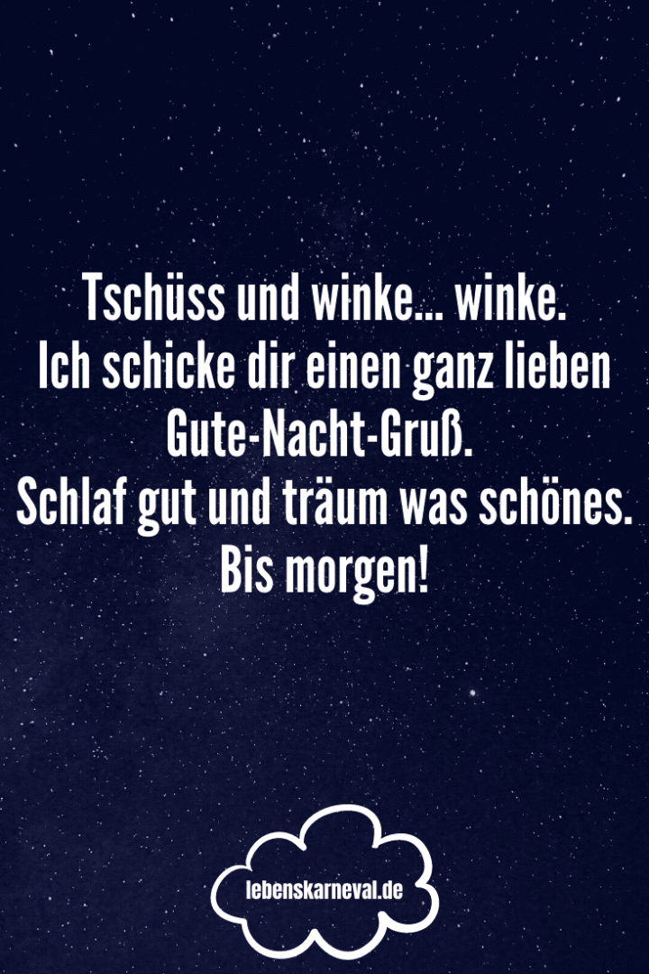 Whatsapp Gute Nacht Sprüche Süße, Lustige Und Liebevolle SMS Lebens