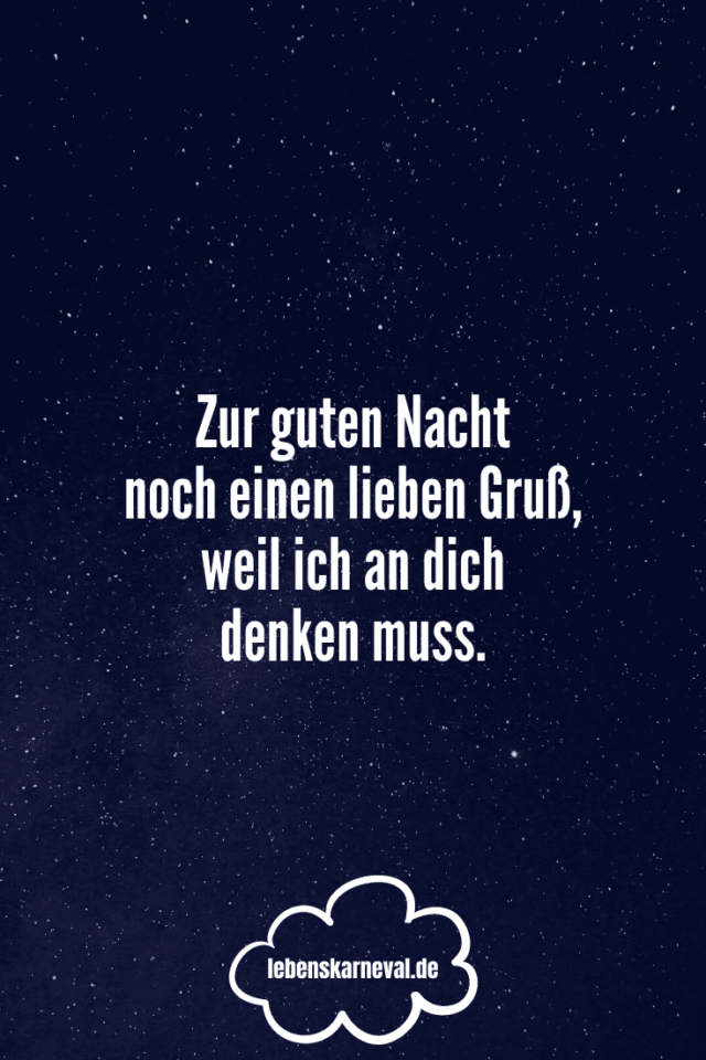 Whatsapp Gute Nacht Sprüche Süße, Lustige Und Liebevolle SMS Lebens