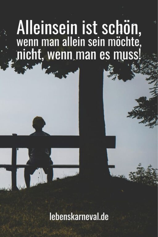 Allein Sein Sprüche Um Nicht Allein Zu Sein Lebens Karneval