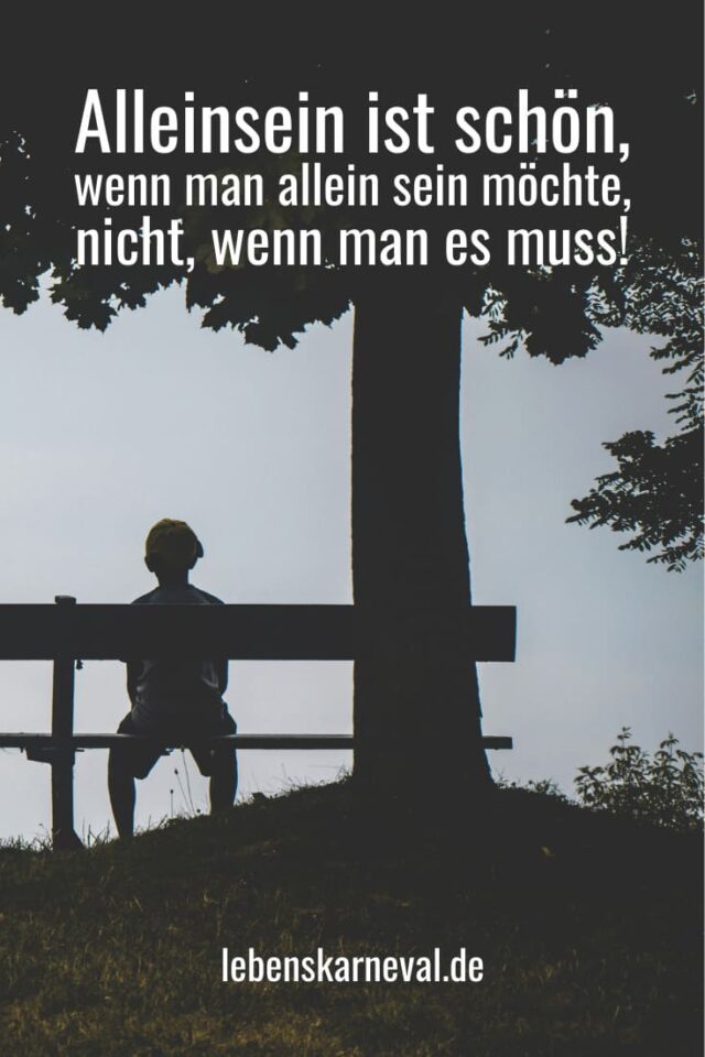 Allein Sein Sprüche Um Nicht Allein Zu Sein Lebens Karneval