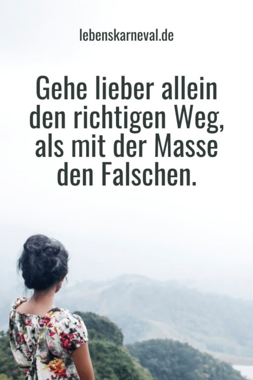 Allein Sein Sprüche Um Nicht Allein Zu Sein Lebens Karneval