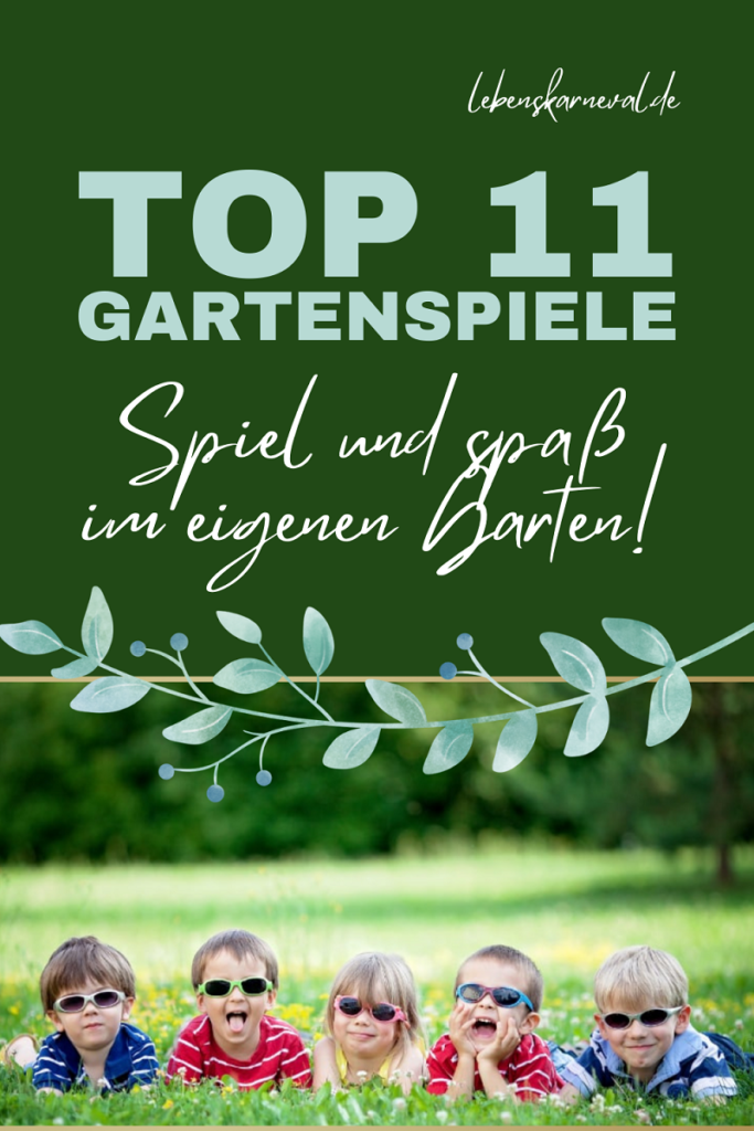 TOP 11 Gartenspiele Spiel Und Spaß Im Eigenen Garten! pin