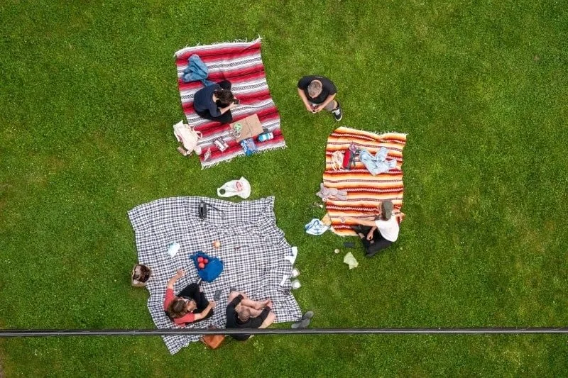drei-familien-am-picknick