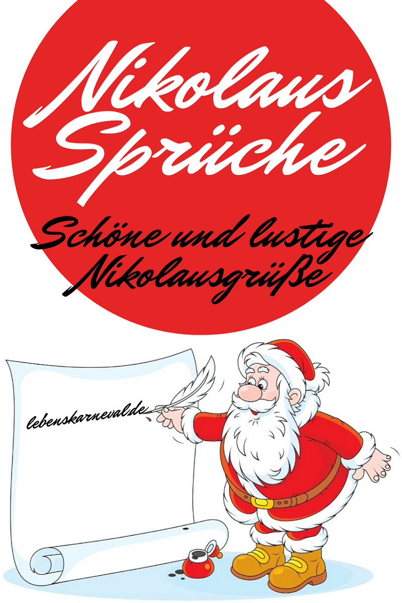 Nikolaus Sprüche Schöne Und Lustige Nikolausgrüße Lebens Karneval