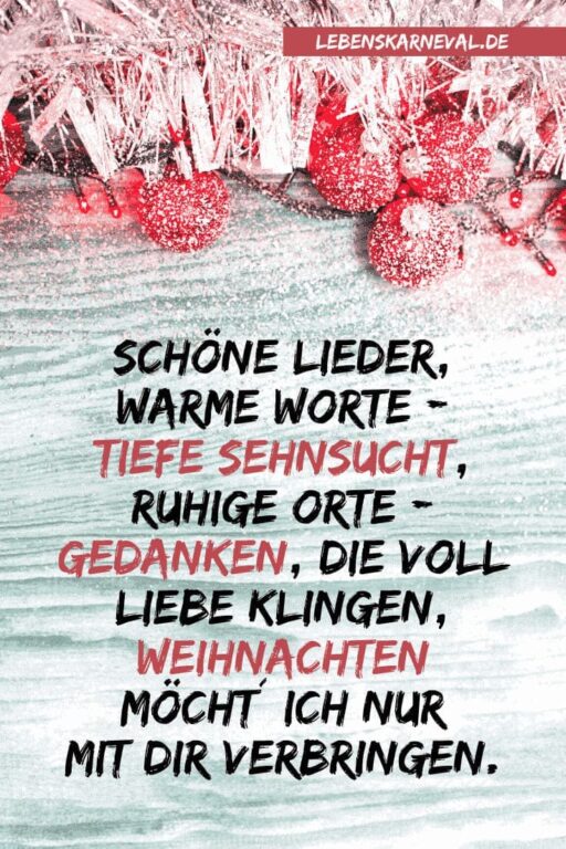Die Schönste Weihnachtssprüche Für Karten! - Lebens Karneval