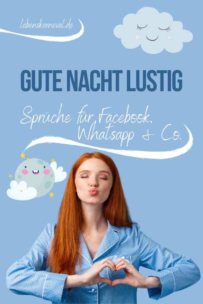 Gute Nacht Lustig Sprüche Für Facebook, Whatsapp & Co. pin