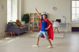 kind, junge als superman
