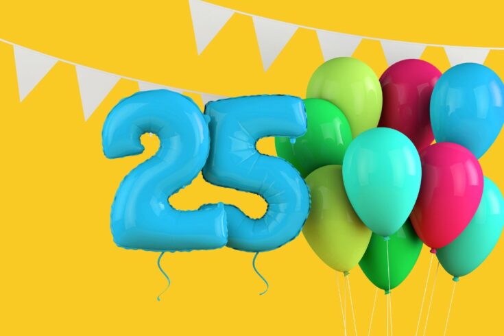 Lustige & Schöne Glückwünsche Zum 25. Geburtstag Jetzt Wird Gefeiert!