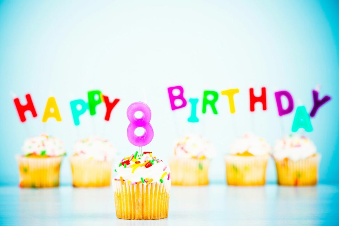 Schöne Und Liebevolle Glückwünsche Zum 8. Geburtstag Der Kinder