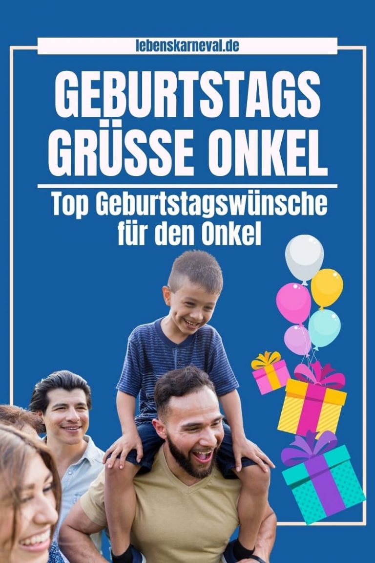 Geburtstagsgrüße Onkel Top Geburtstagswünsche Für Den Onkel Lebens