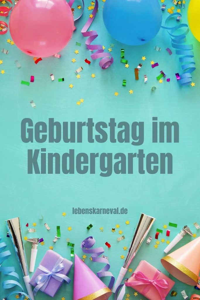 Geburtstag Im Kindergarten pin