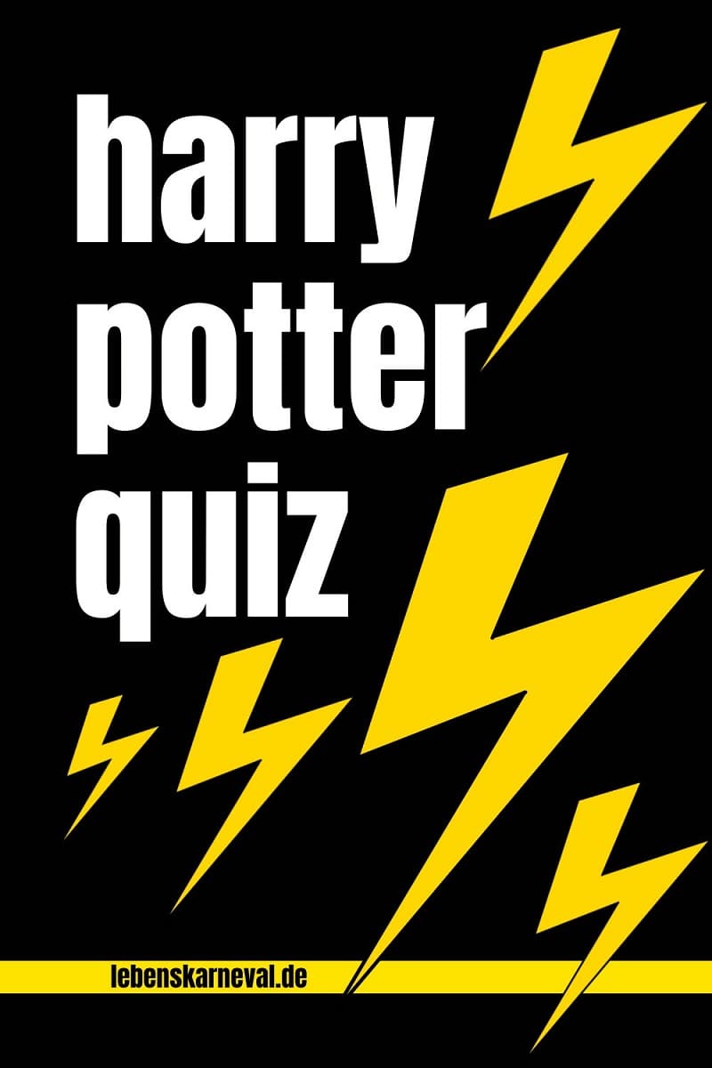 Das Ultimative Harry Potter Quiz Für Groß und Klein! - Lebens Karneval