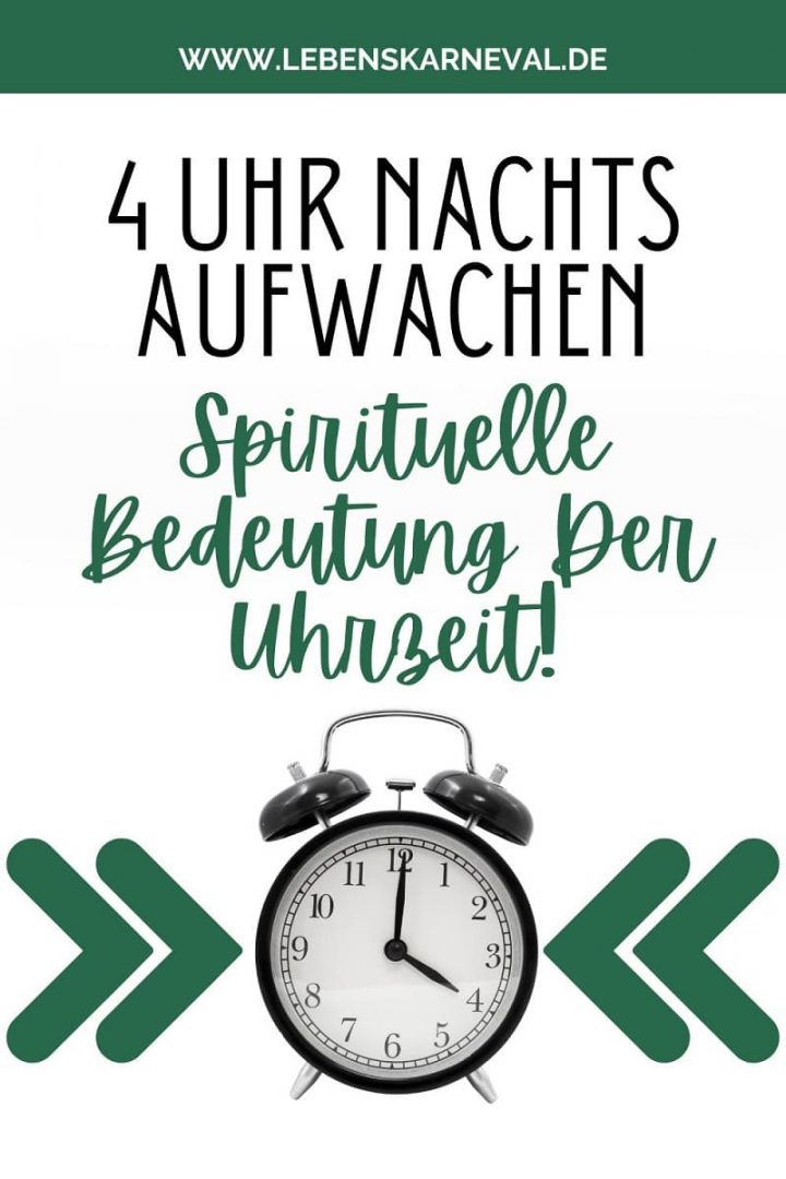 4 Uhr Nachts Aufwachen Spirituelle Bedeutung