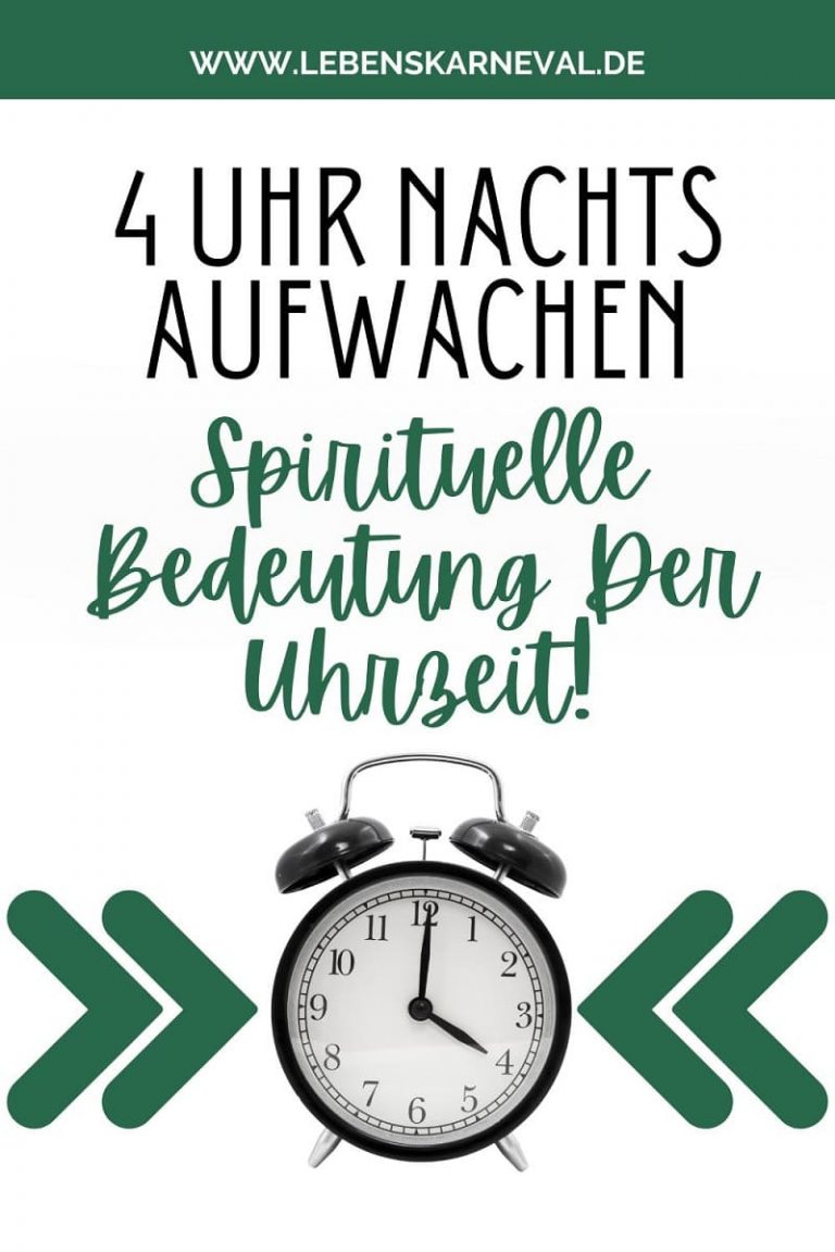 4 Uhr Nachts Aufwachen Spirituelle Bedeutung