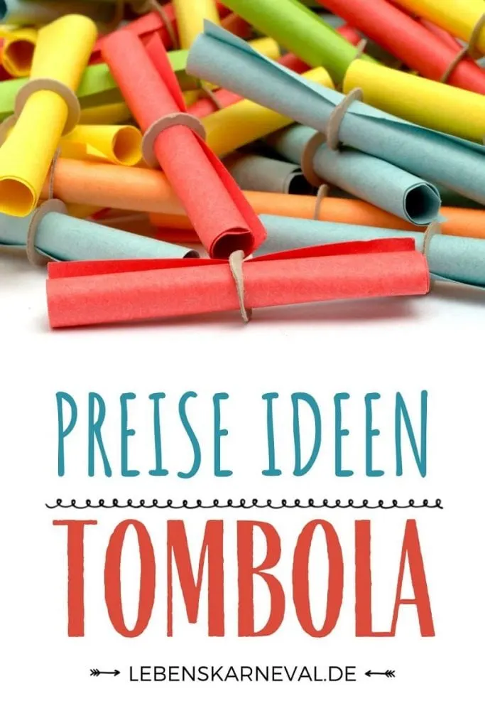 Tombola Preise Ideen pin