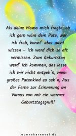 Geburtstagswünsche Patenkind Tipps für persönliche und einzigartige