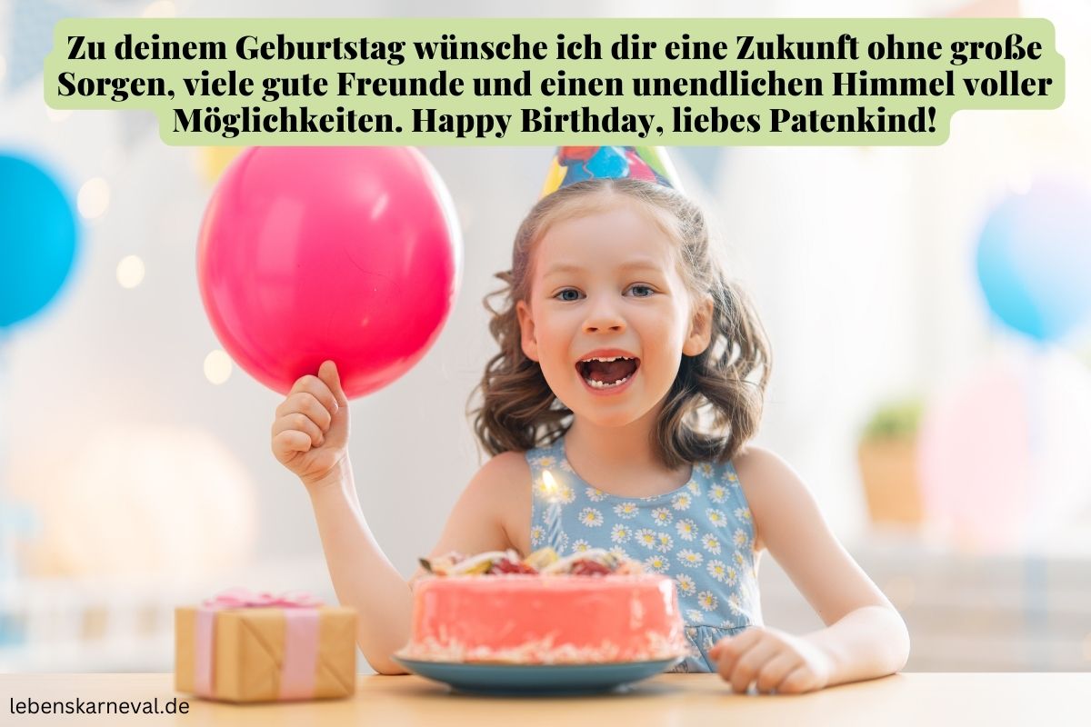 Geburtstagswünsche Patenkind Tipps für persönliche und einzigartige Geburtstagssprüche