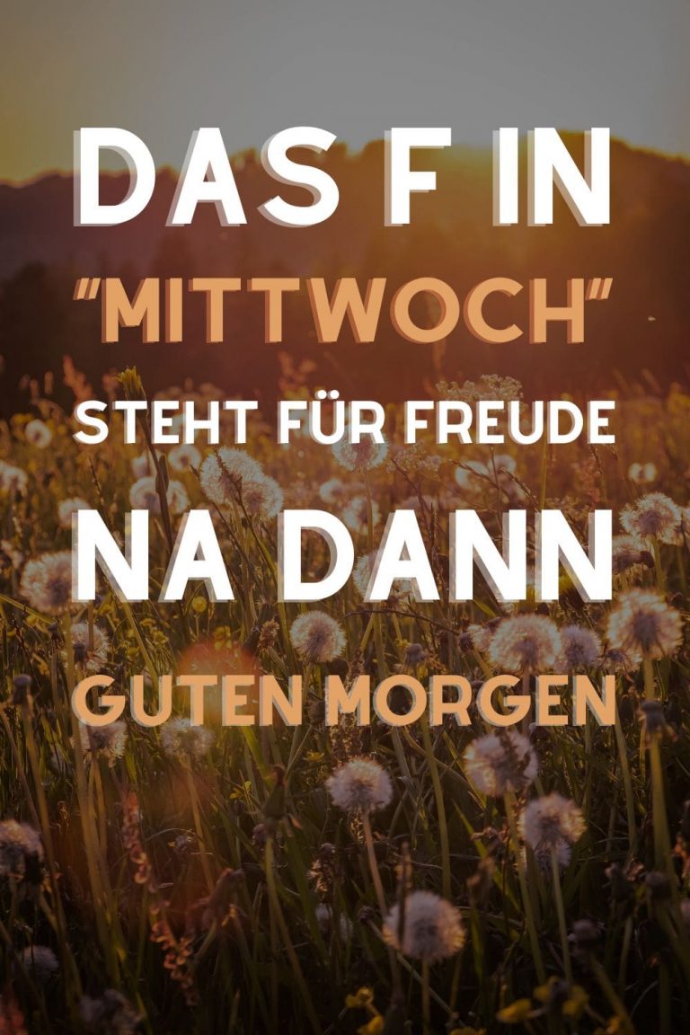 Mittwoch Sprüche Und Zitate Inspiration & Motivation Für Die Mitte Der