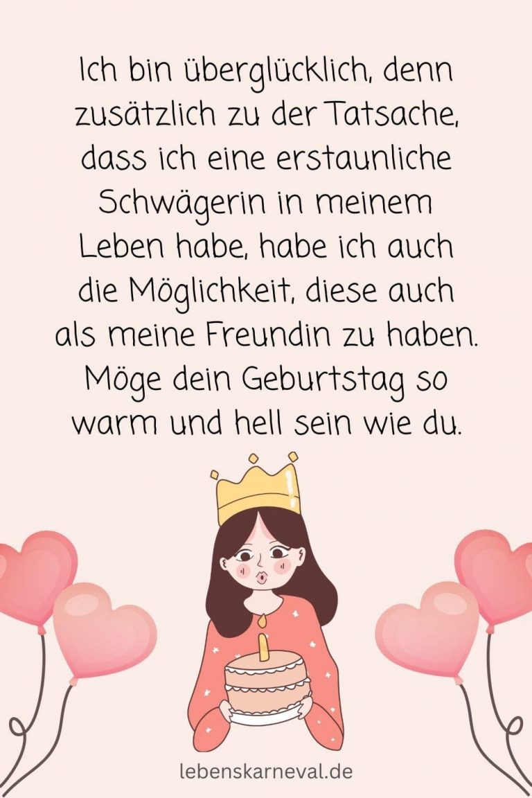 Geburtstagswünsche Schwägerin Herzliche Sprüche und Glückwünsche zum