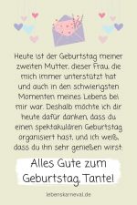 Geburtstagswünsche Tante Schöne Und Herzvolle Geburtstagssprüche