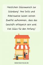 Glückwünsche Zur Geschäftseröffnung Viel Glück Zur Einweihung!