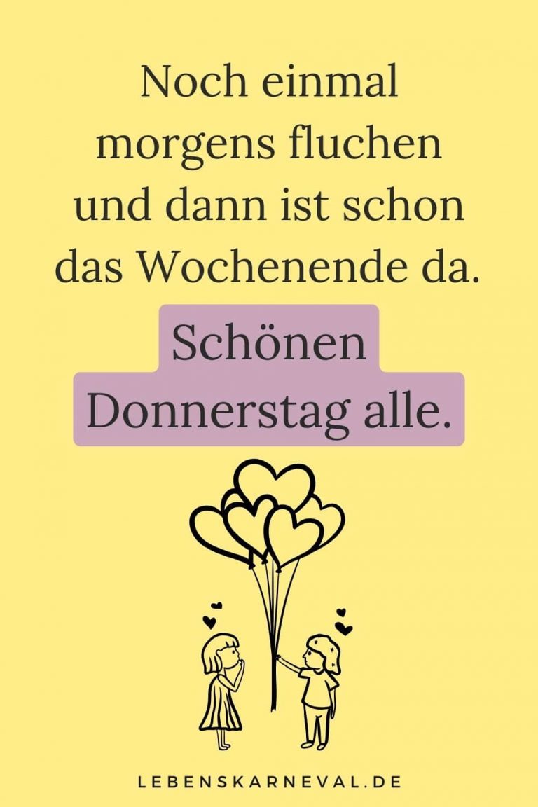 Donnerstag Sprüche Für Mehr Motivation, Inspiration Und Freude!