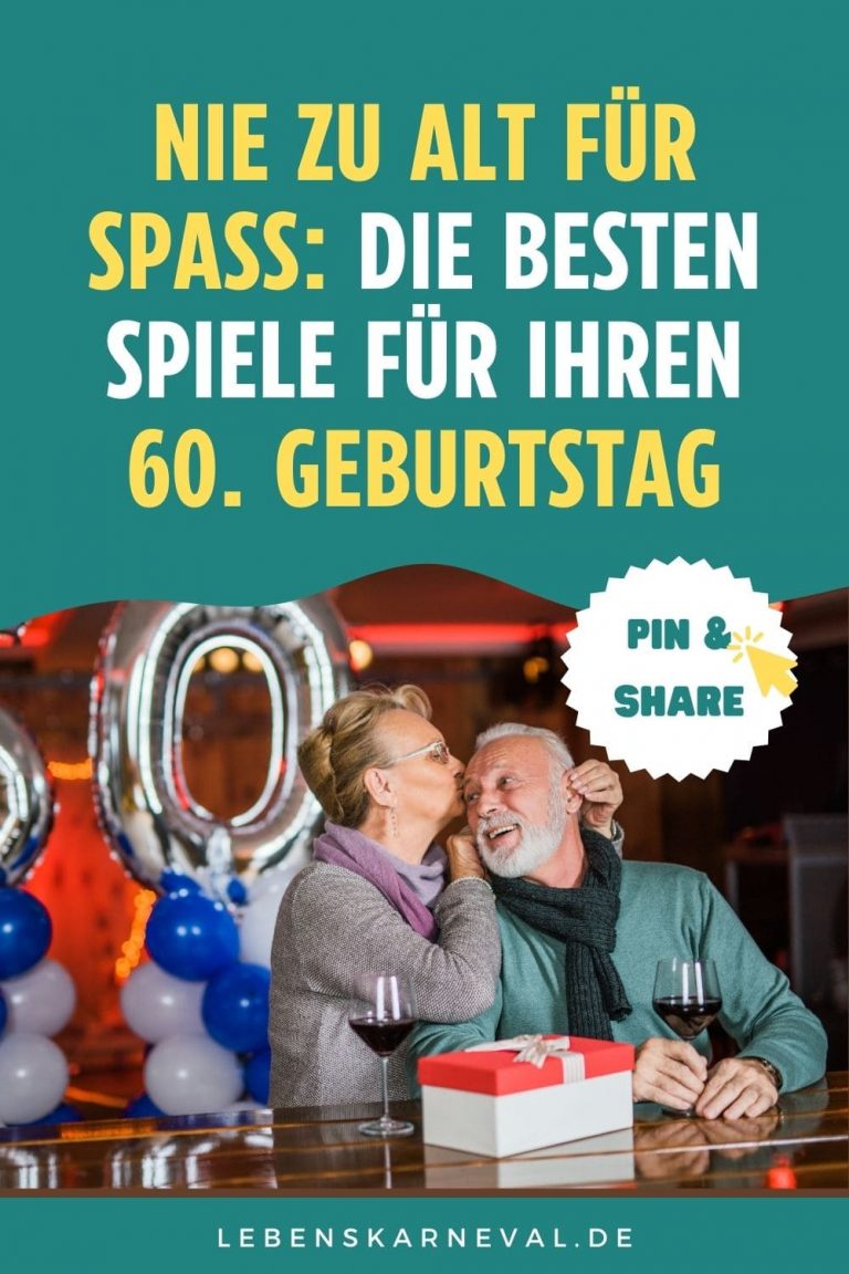 Geburtstagsspiele 60 Lustige Und Spaßige Spiele